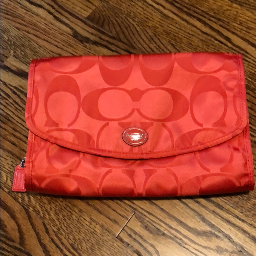 Coach toiletry bag